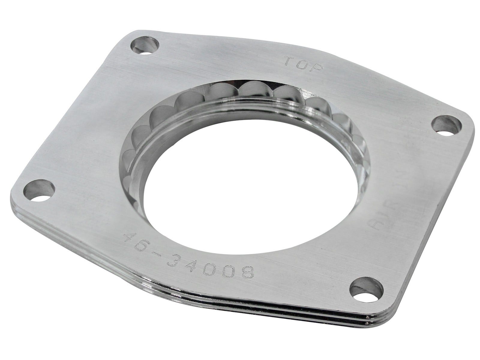 Afe Power Silver Bullet 46-34008 Gm Throttle Body Spacer  Silver Bullet  Gm