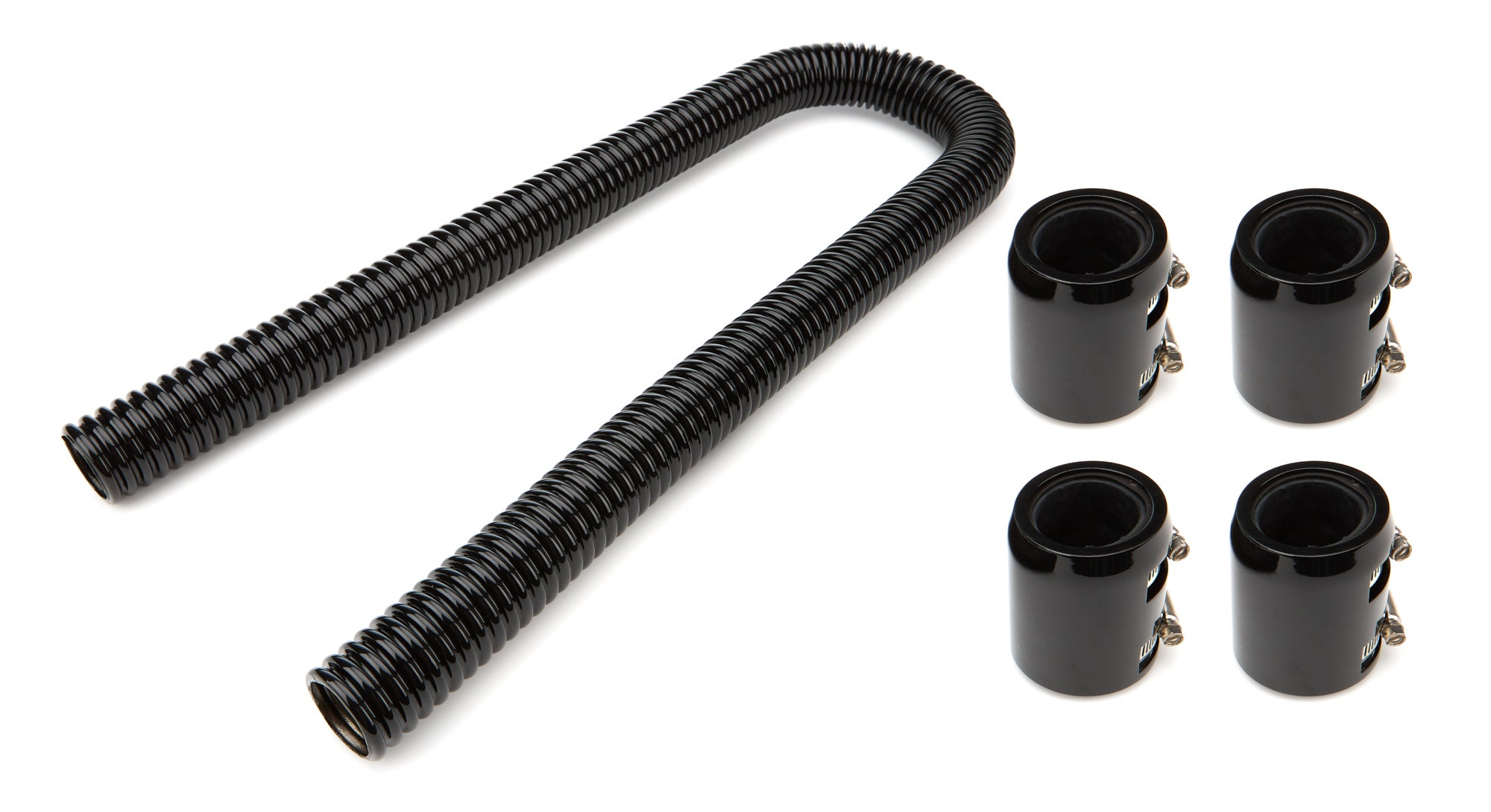 Racing Power R7310bk Black 48" Stainless Radiator Hose Kit Racing Power  Black