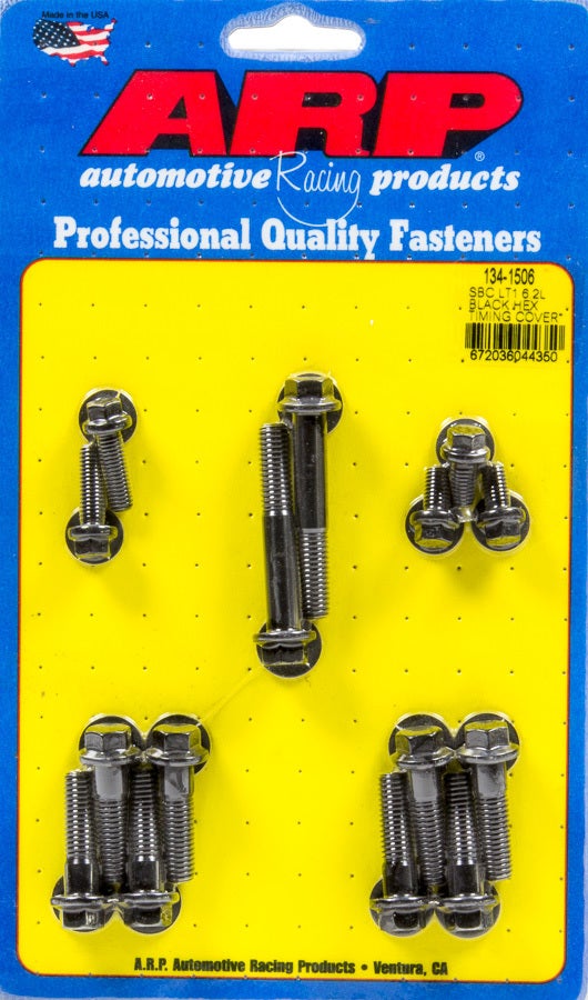 Timing Cover Bolt Kit Gm Lt1 6.2L 6Pt Timing Cover Bolt Kit Gm Lt1 6.2L 6Pt
