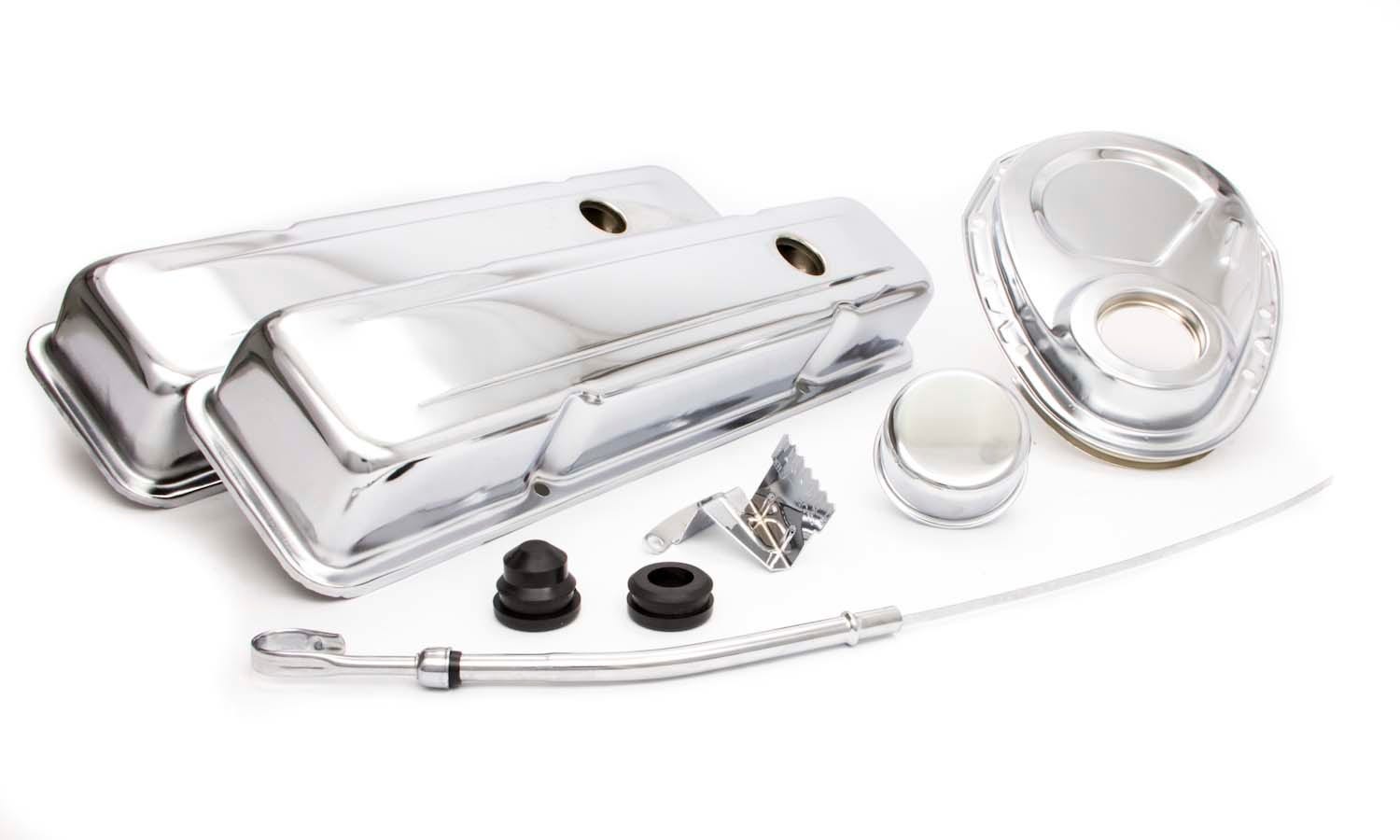 Racing Power Company R3023 Engine Dress-Up Kit With Short Valve Cover For Small
