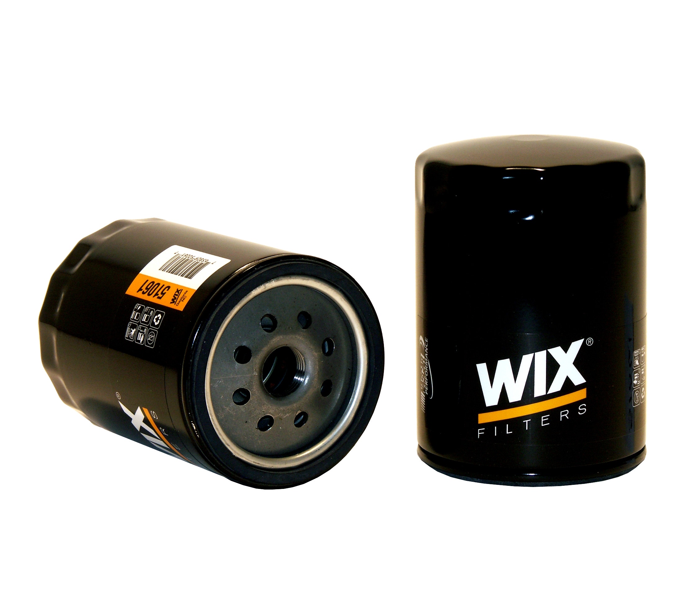 Wix Engine Oil Filter P/N:51061  Filters  Oil Filter; Type - Canister, Color -