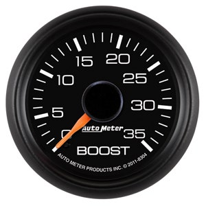 Autometer 8304 Chevy Factory Match Mechanical Boost Gauge Auto Meter Products