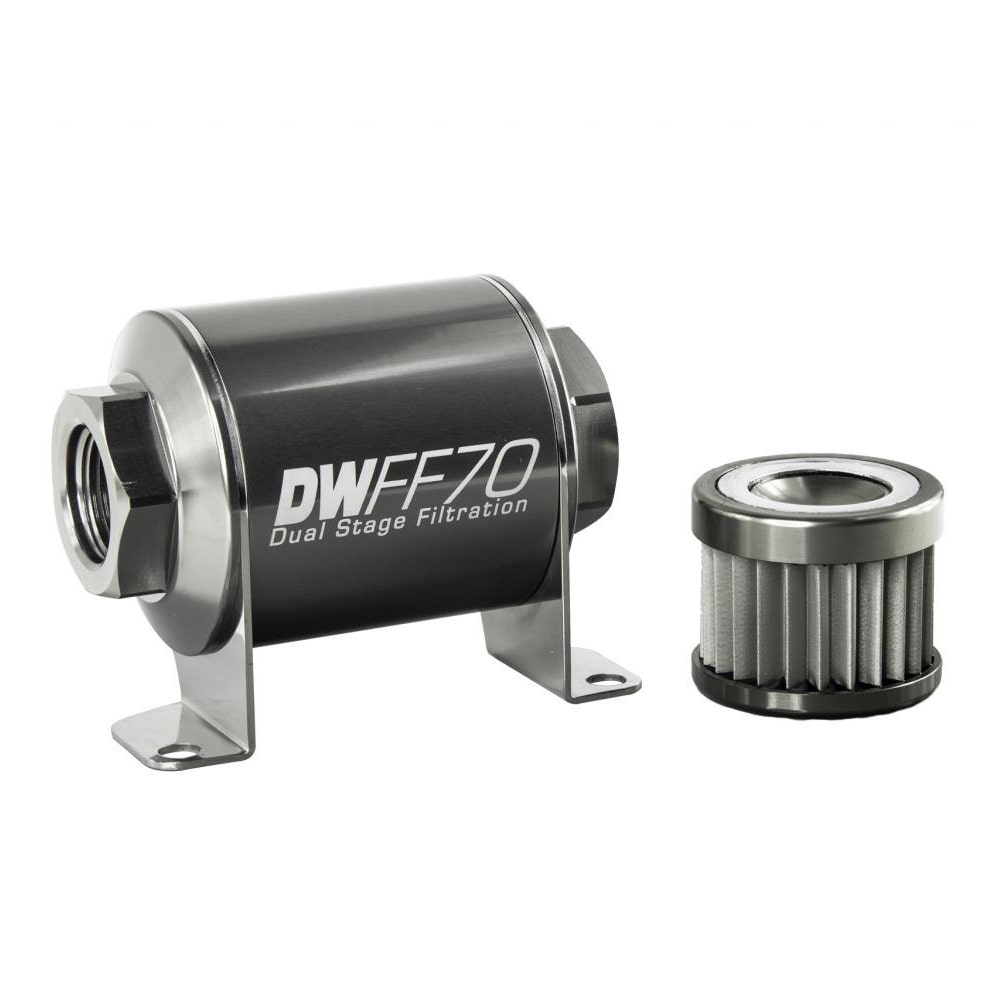 Deatschwerks In-Line Fuel Filter And Housing Kit  In-Line Fuel Filter And