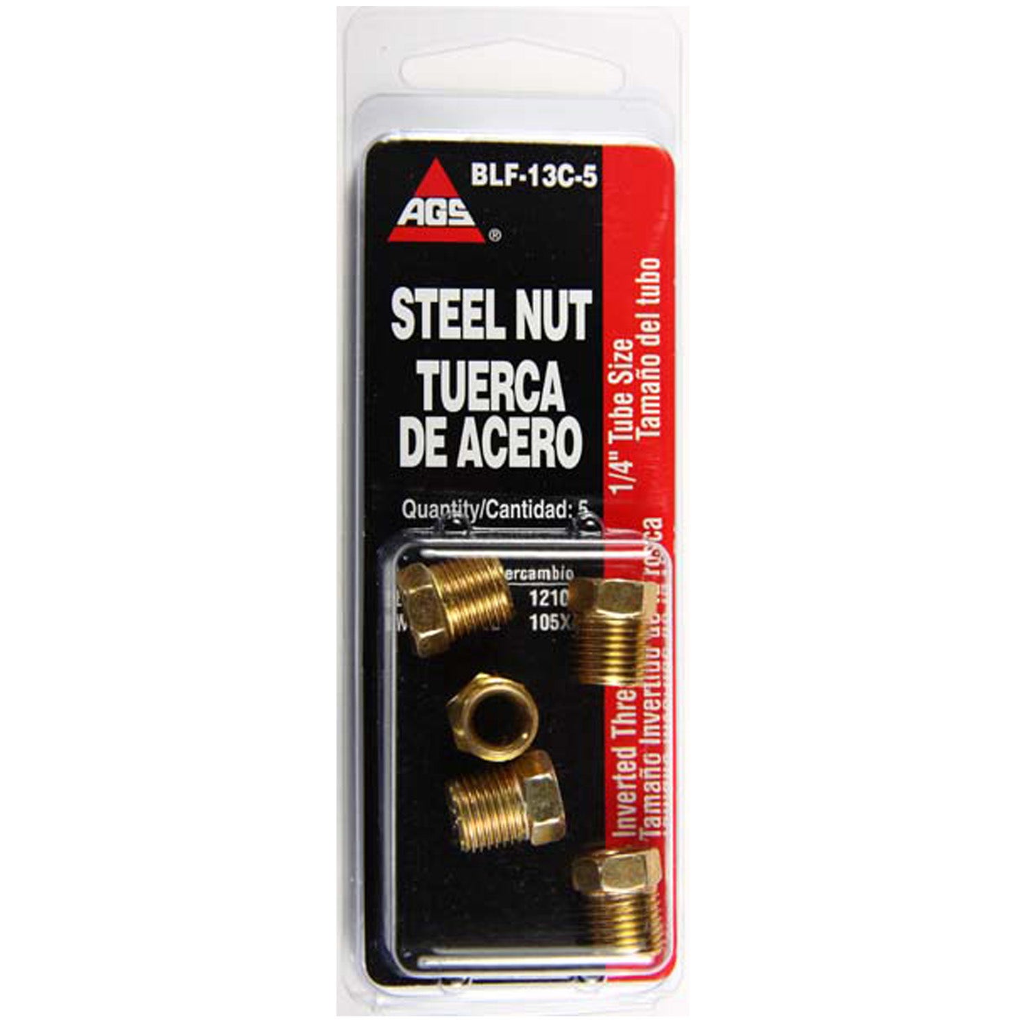 Ags Tube Fitting P/N:Blf-13C-5  Tube Fitting P/N: