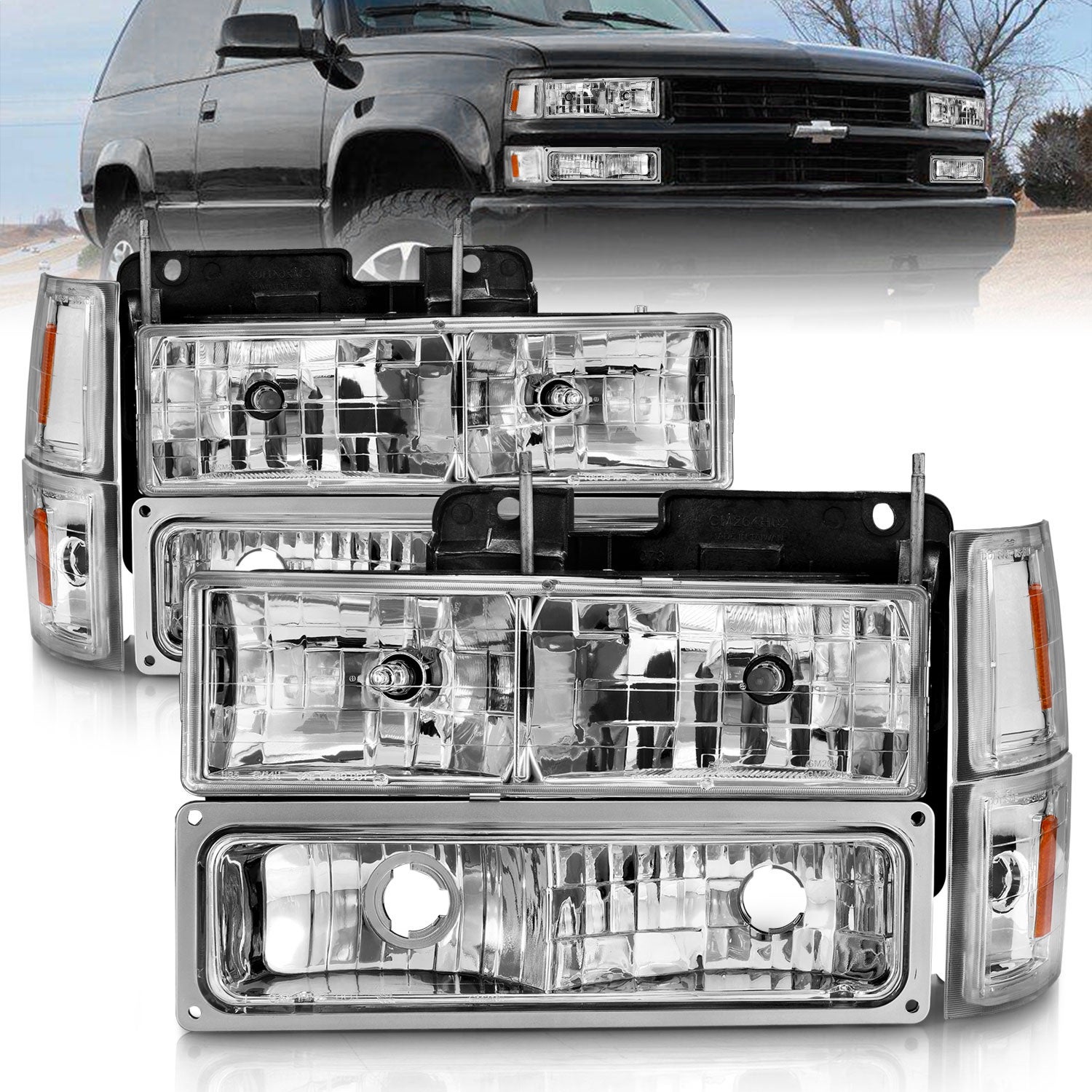 Anzo Usa 111506 Crystal Headlight Set   Crystal Headlight Set