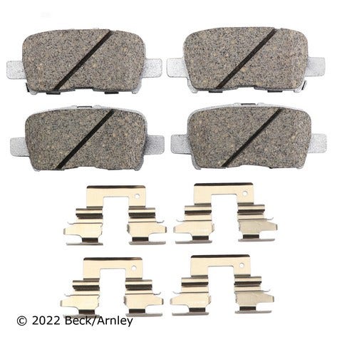 Beck/Arnley Disc Brake Pad Set P/N:085-6677  Disc Brake Pad Set P/N: