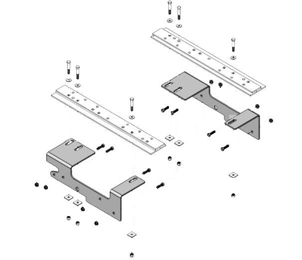 Demco 8553019 Frame Bracket F/2019 Chev   Frame Bracket F/2019 Chev