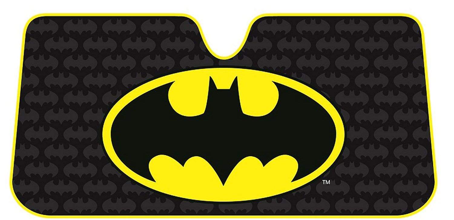 Plasticolor 003713R01 Batman Accordion Style Car Truck Suv Front Windshield