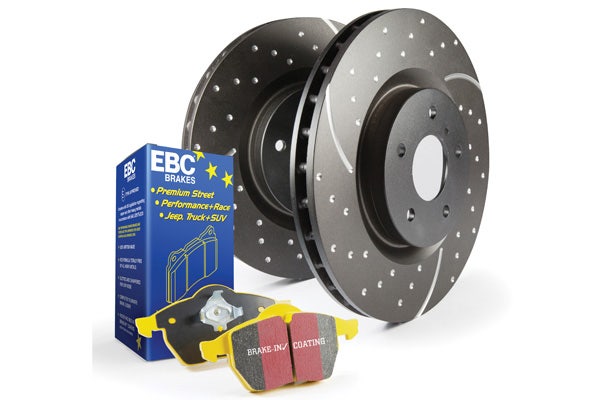 Ebc Brakes S5kf1470 S5 Kits Yellowstuff And Gd Rotors   S5 Kits Yellowstuff And