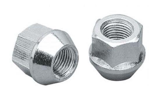 Bulge Open End Acorns  Parts  Lug Nut Bulge Open End Acorn; Thread Size -