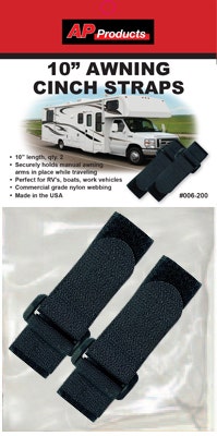 Awning Cinch Straps 10' Awning Cinch Straps 10