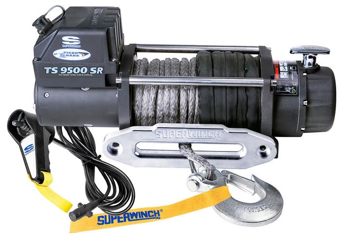Superwinch 1595201 Tiger Shark 9500Sr Winch  Tiger Shark Winch  Max Amp Draw/