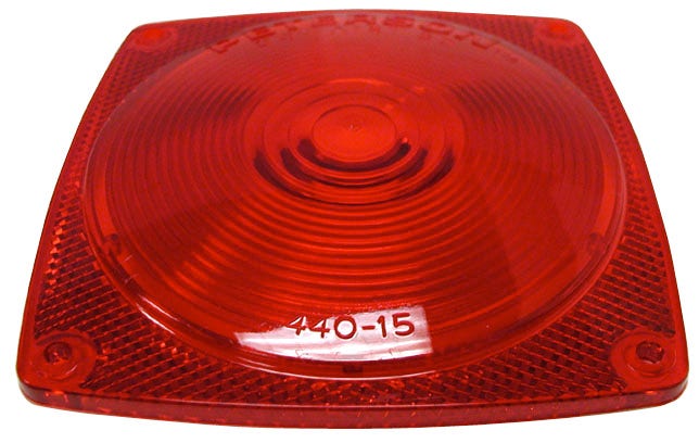 Peterson Manufacturing 440-15 Replacement Lens For Combination Tail Light  Mfg.