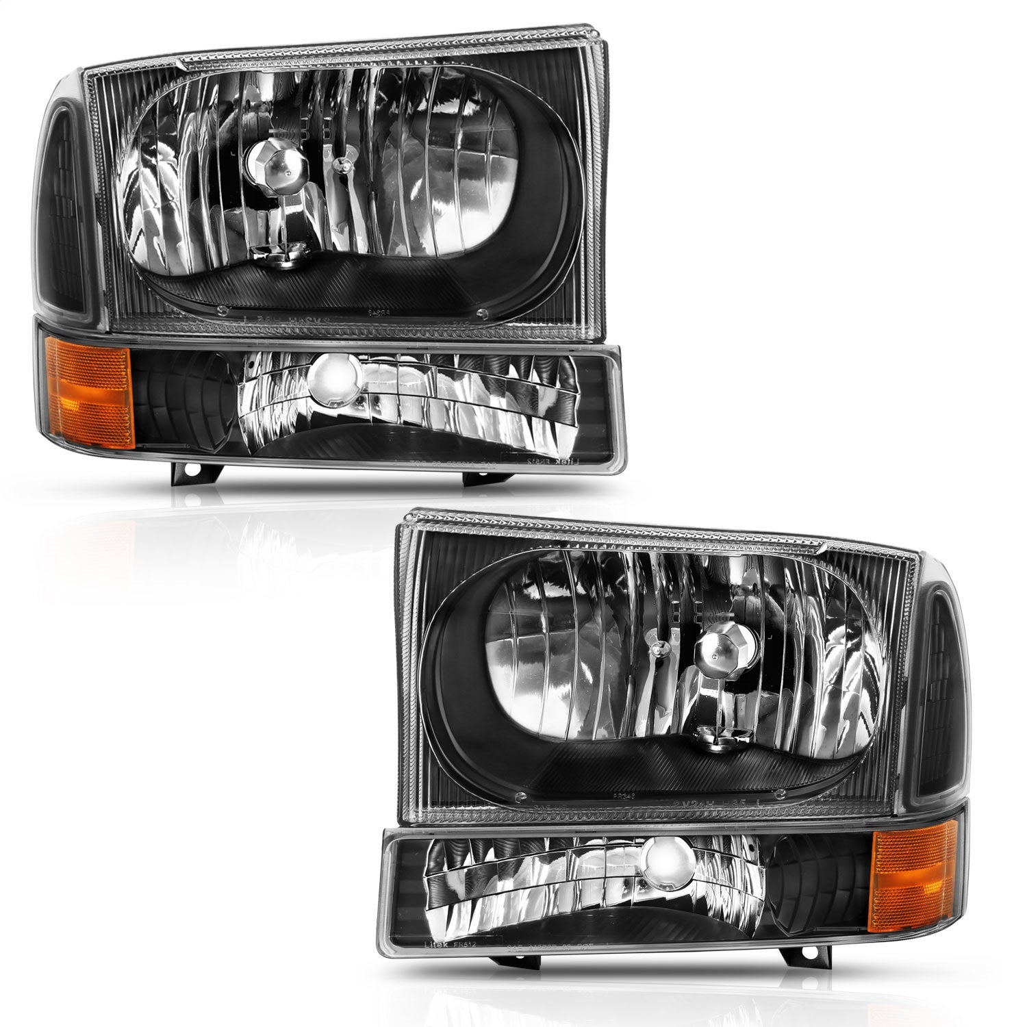Anzo Usa 111457 Crystal Headlight Set   Crystal Headlight Set