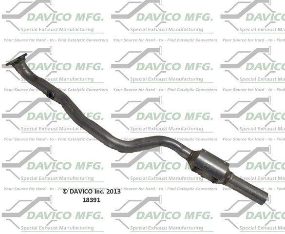Davico Mfg Catalytic Converter P/N:18391  Catalytic Converter P/N: