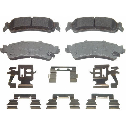 Wagner Brake Disc Brake Pad Set P/N:Qc792a  Disc Brake Pad Set P/N: