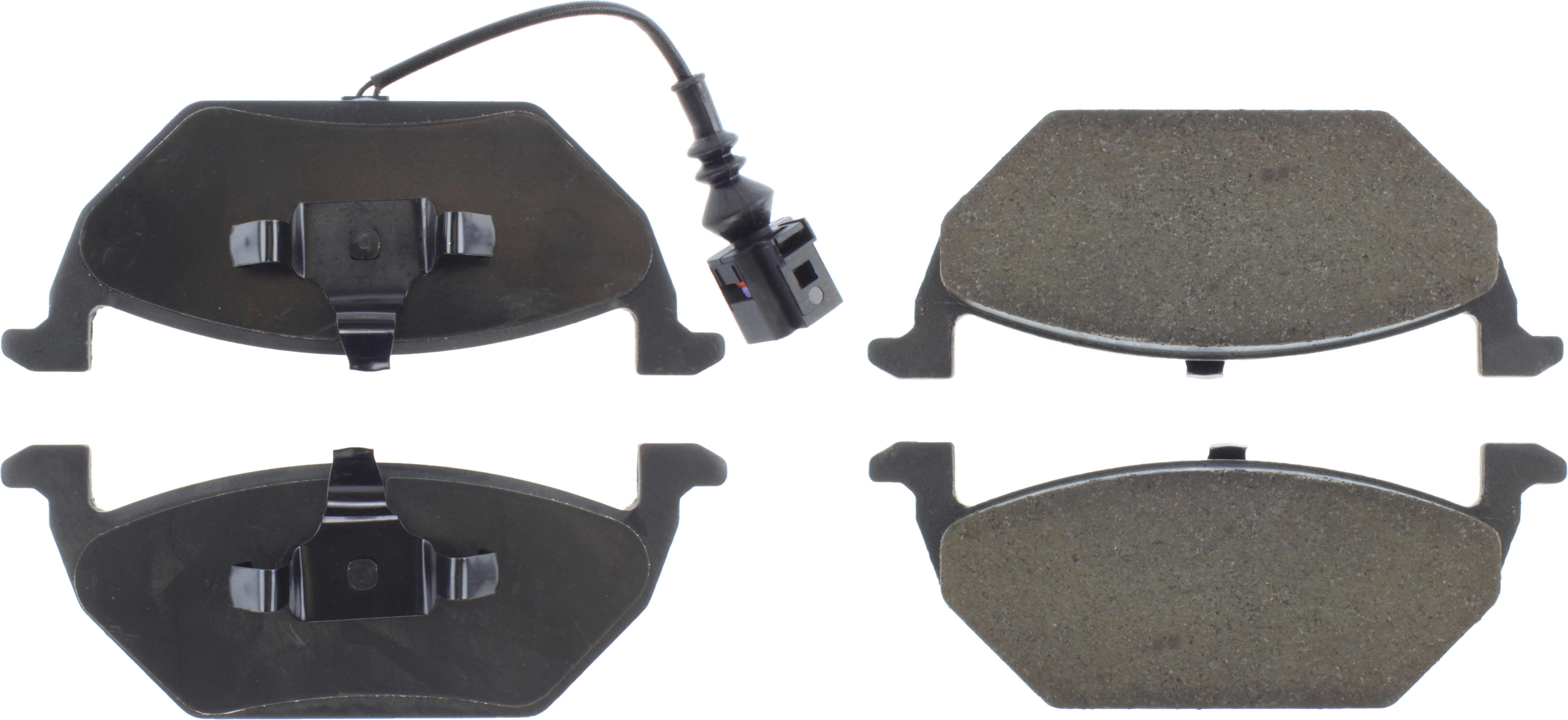 Centric Parts Disc Brake Pad Set P/N:105.07681  Disc Brake Pad Set P/N: