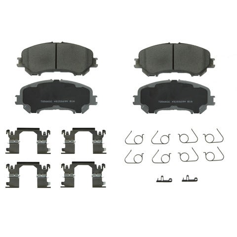 Wagner Brake Disc Brake Pad Set P/N:Qc1737  Disc Brake Pad Set P/N: