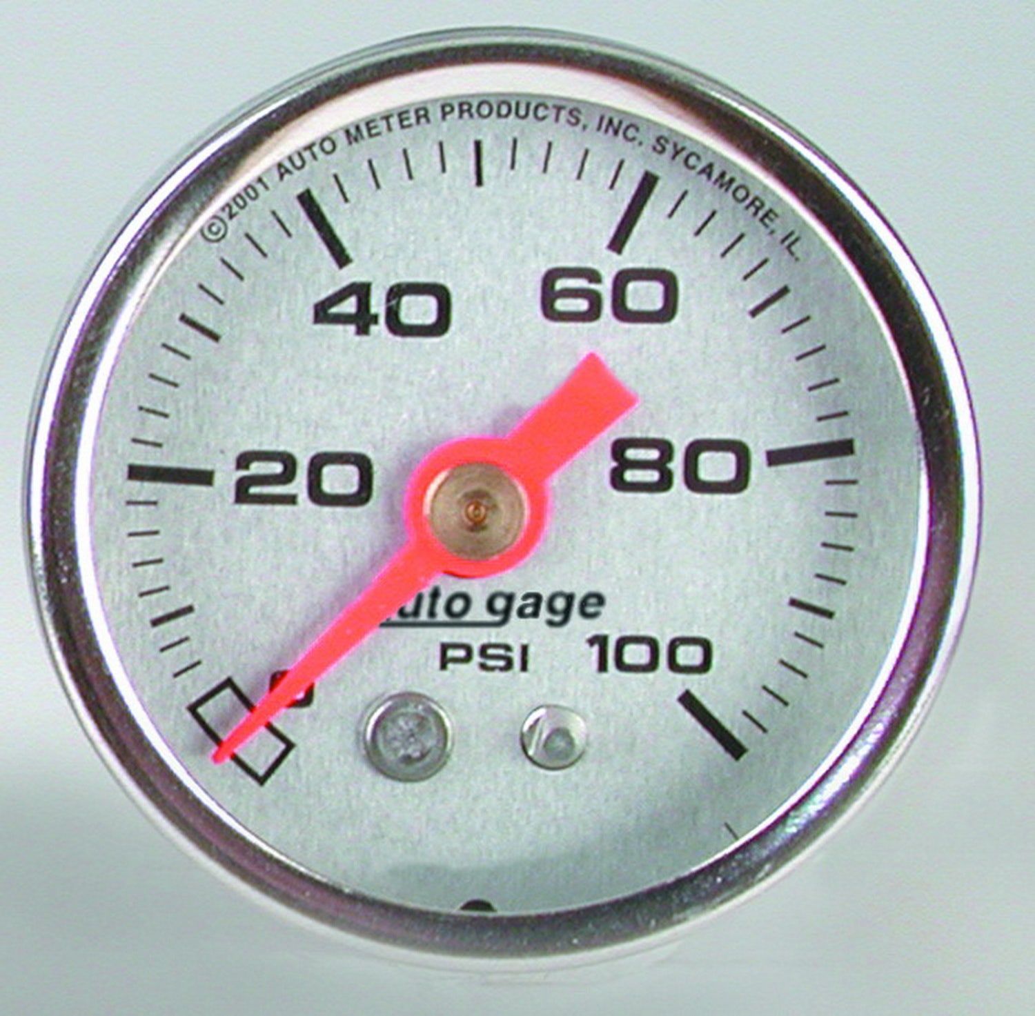 Autometer 2180 Sport-Comp Mechanical Fuel Pressure Gauge Auto Meter Products