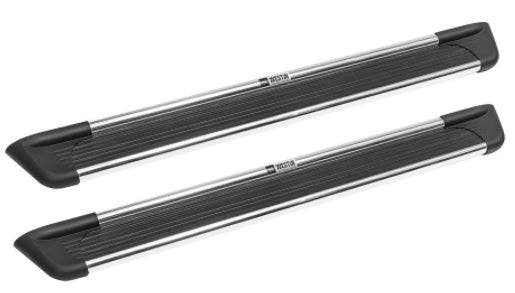 Westin 27-6130 Brushed Aluminum Step Boards For Trucks And Suv's 79"  Automotive