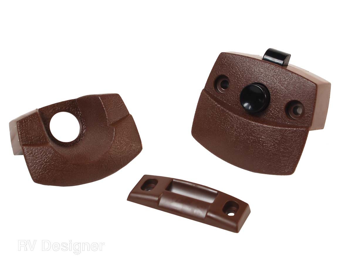 Rv Designer H531, Privacy Latch, Brown, Interior Hardware  , Privacy Latch,