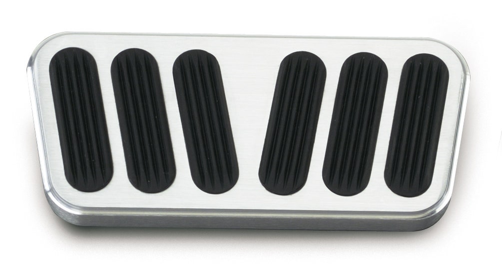 Lokar Bag6078 Billet Power Brake Pedal Pad With Rubber  Bag6078 Billet Power