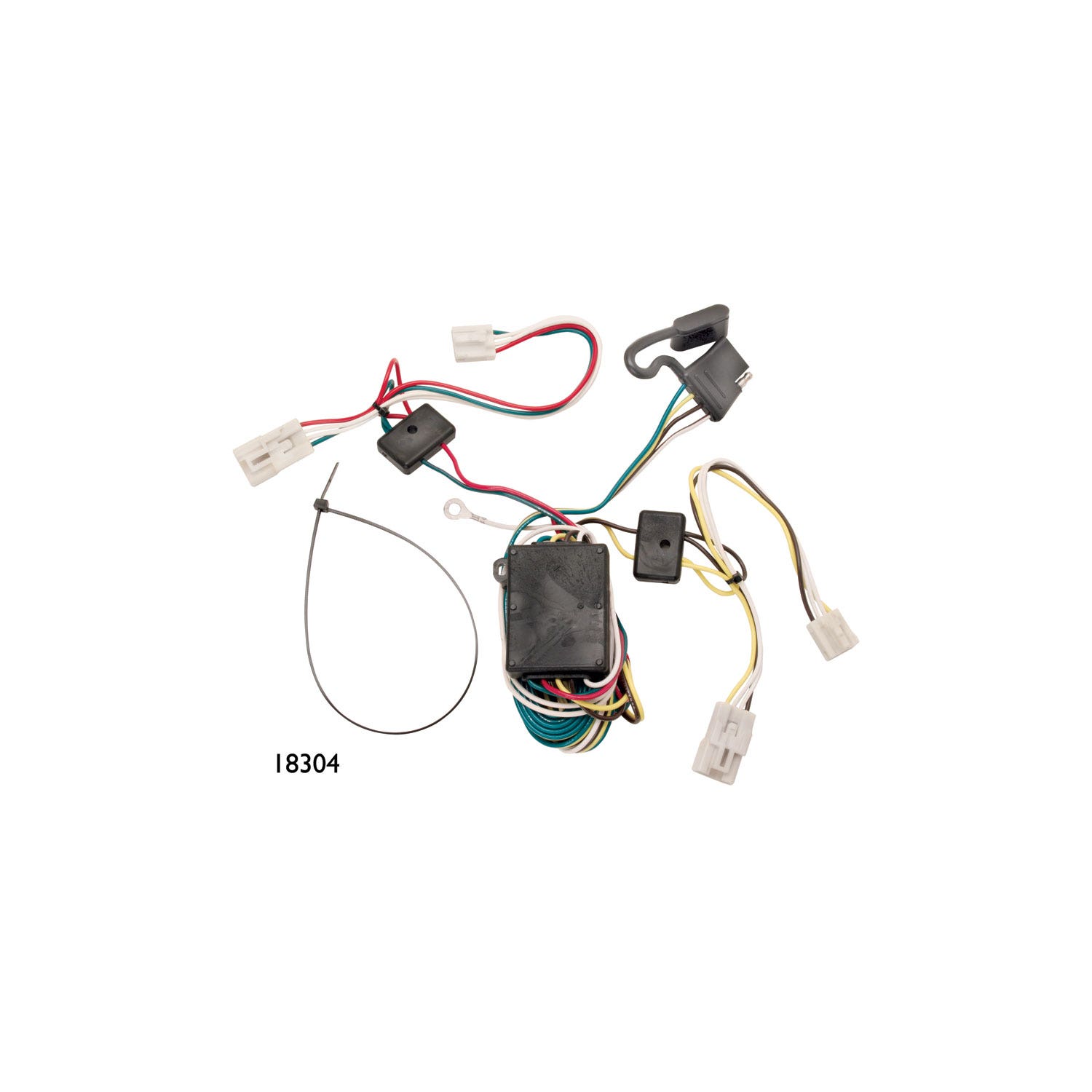 Tekonsha 118304 T-One Connector Assembly Fits 04-10 Sienna   T-One Connector