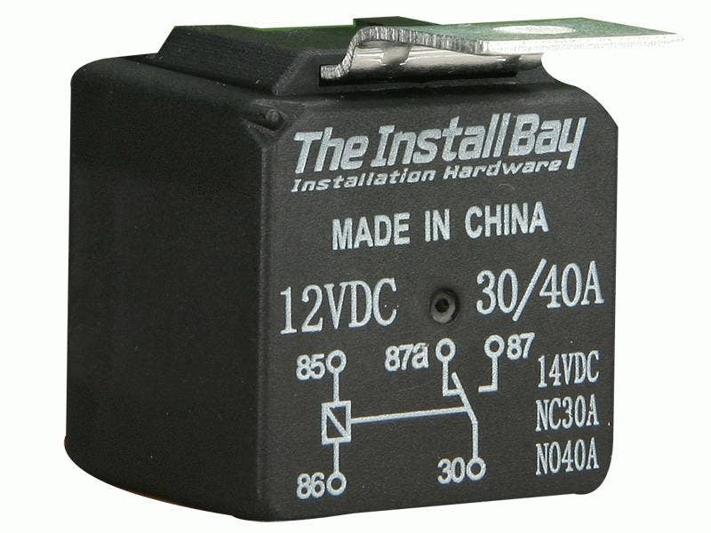 Metra Rl3040 Radio Wiring Relay   Multi Purpose Relay  Ampere Rating (A) - 30/40