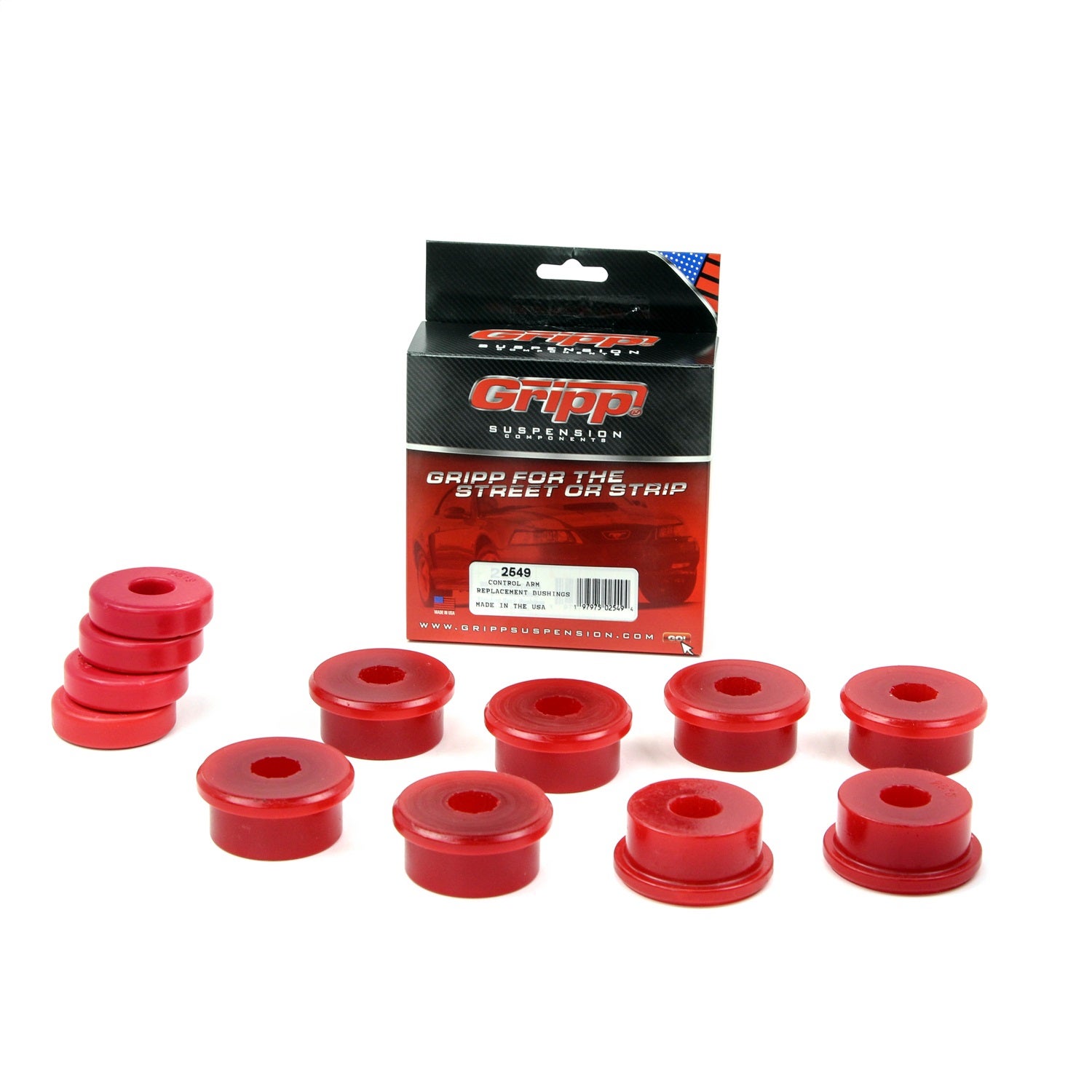 Bbk Performance 2549 Performance Control Arm Bushing Kit Fits 79-04 Mustang Bbk