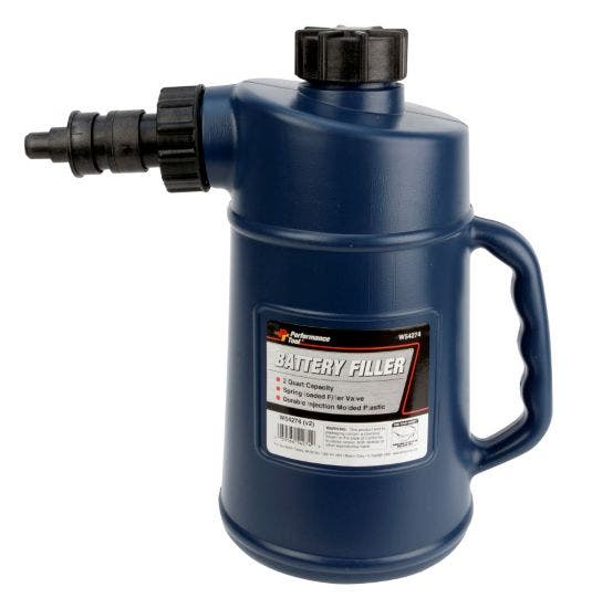 Performance Tool W54274 Battery Filler With Auto Shut Off And Drip-Free Valve, 2