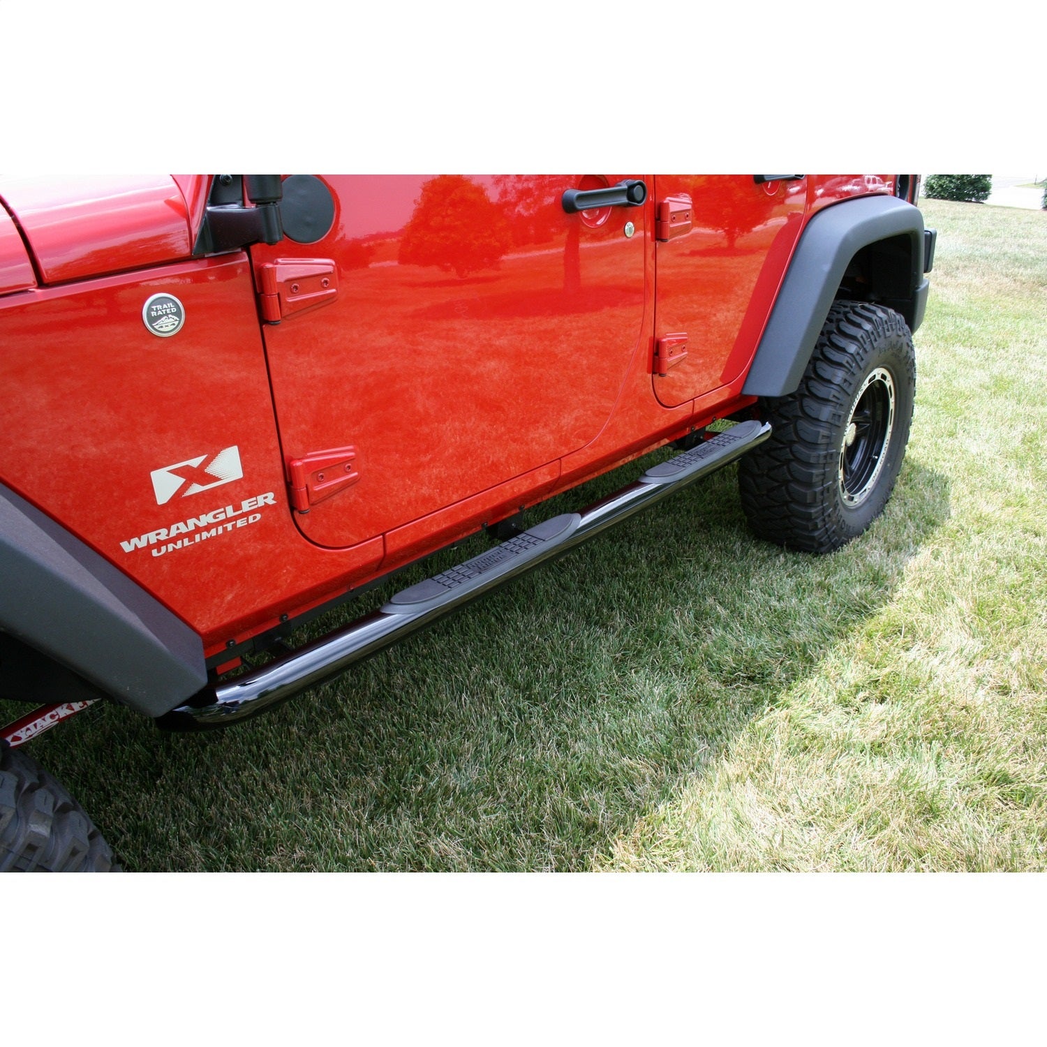 Rugged Ridge 11590.06 Side Tube Step Fits 07-18 Wrangler (Jk)   Side Tube Step