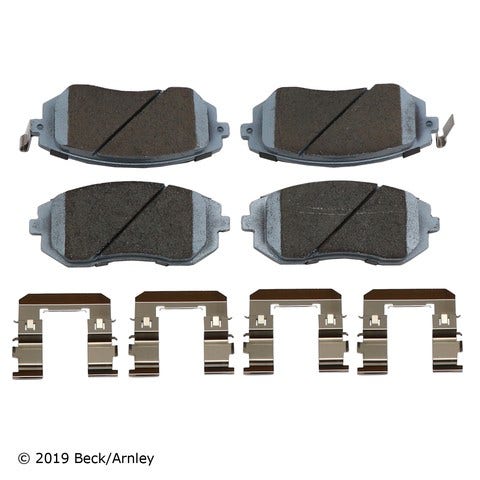 Beck/Arnley Disc Brake Pad Set P/N:085-6702  Disc Brake Pad Set P/N: