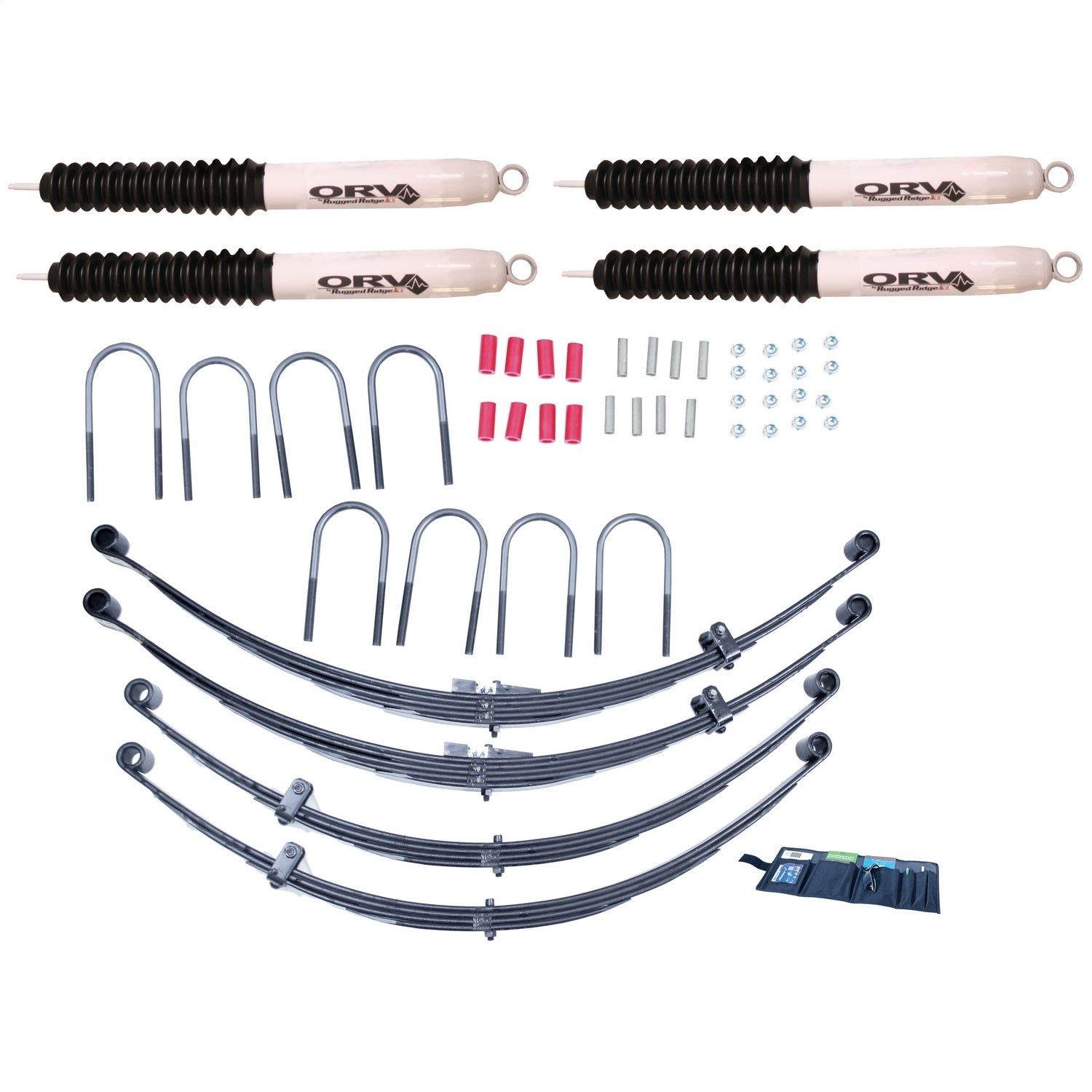 Rugged Ridge 18415.14 Suspension Lift Kit Fits 69-75 Cj5   Suspension Lift Kit