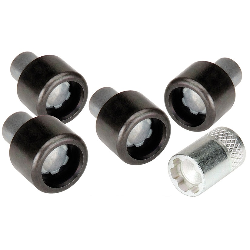 Mcgard 76060 Black Jeep Wrangler Jk Unlimited Door Locks (Set Of 4)  Wheel