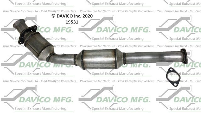 Davico Mfg Catalytic Converter P/N:19531  Catalytic Converter P/N: