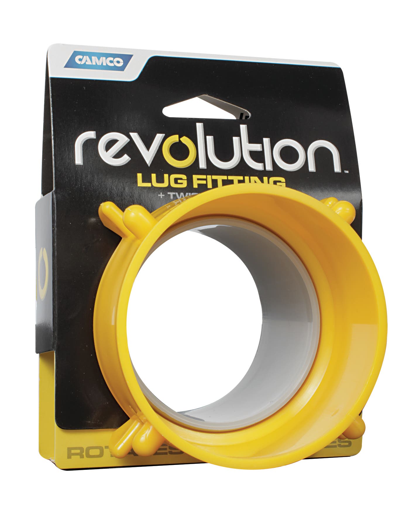 Camco 39491 Revolution Lug Fitting - Swivels 360 Degrees For Easy Connecting And