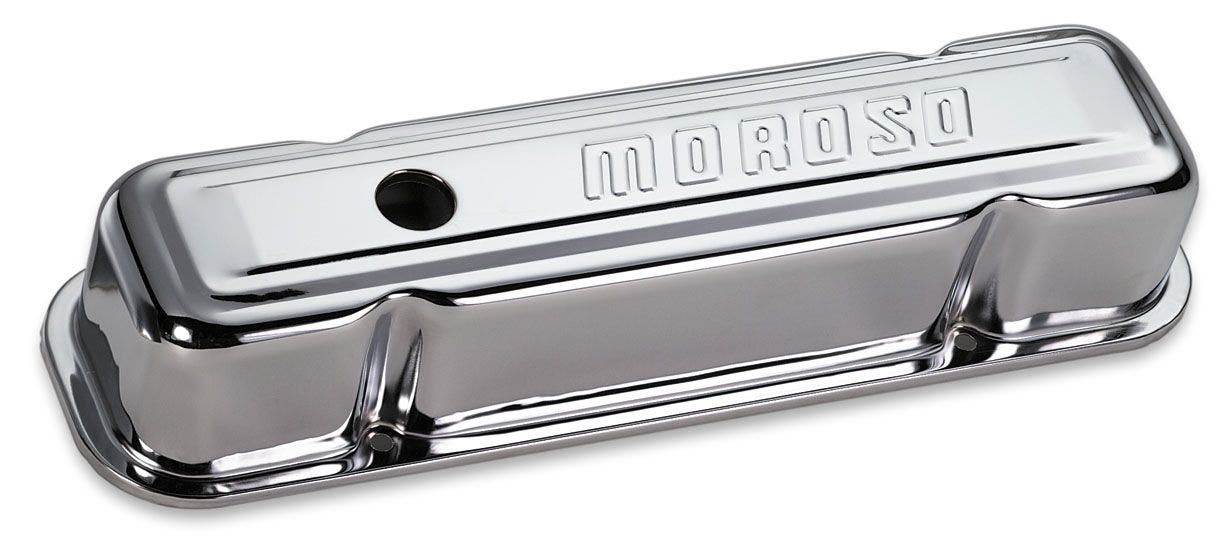Moroso Valve Covers, Pontiac, Chrome  Performance  Valve Cover; Engine
