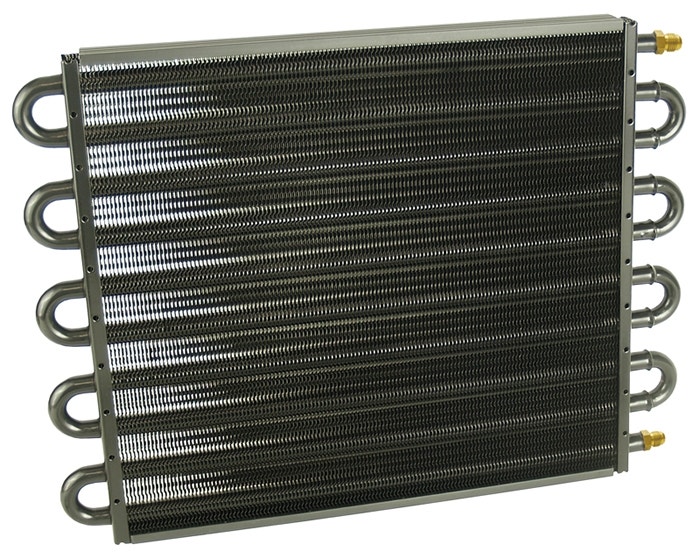 Derale 13315 Series 7000 Transmission Cooler  13224 Fluid Cooler Frame Rail; Fan