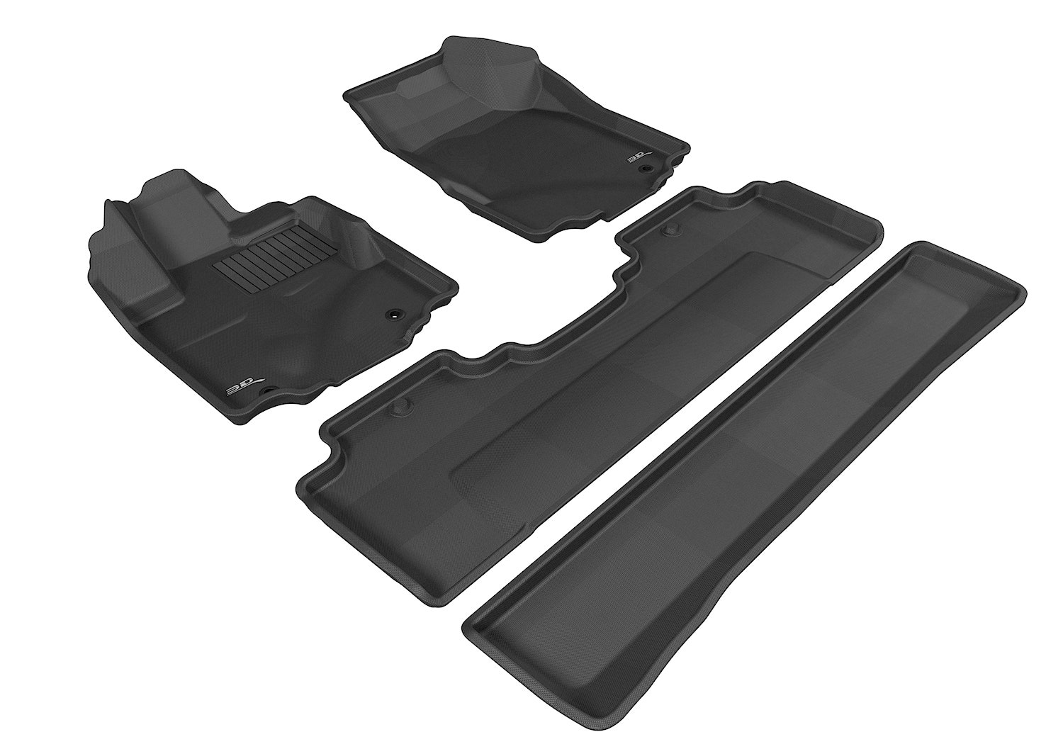 3D Maxpider L1hd03901509 Complete Set Custom Fit All-Weather Floor Mat For