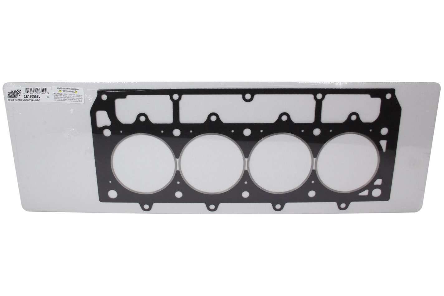 Cylinder Head Gasket, Vulcan Cut Ring, 4.056 In Bore, 0.059 In Compression