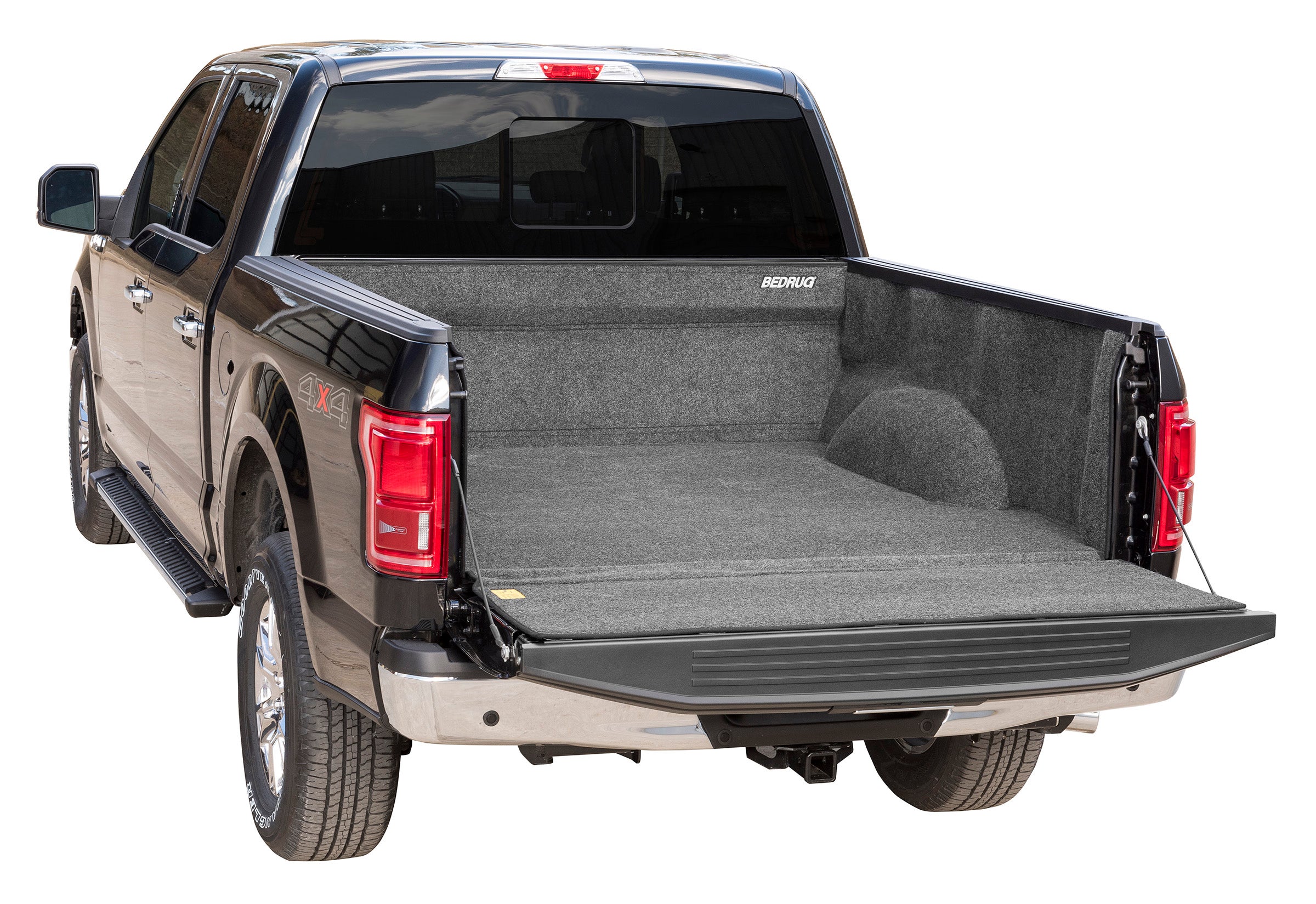 BedRug BRQ15SBK BedRug Complete Truck Bed Liner Fits 15-23 Compatible with/Replacement for F-150