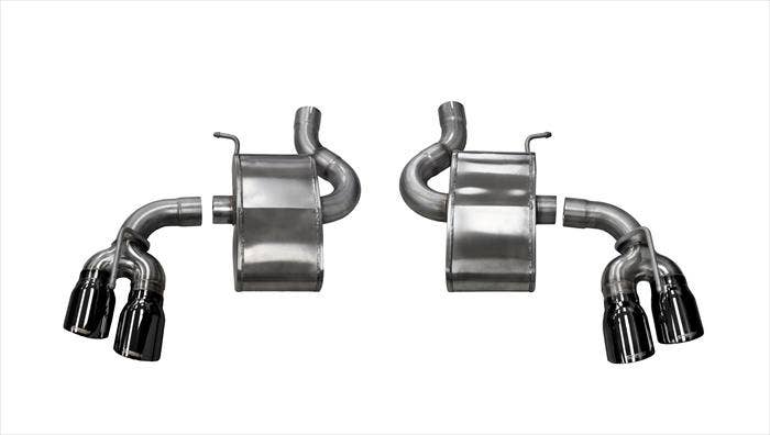 Corsa Performance 14786Blk Sport Axle-Back Exhaust System Fits 16-23 Camaro