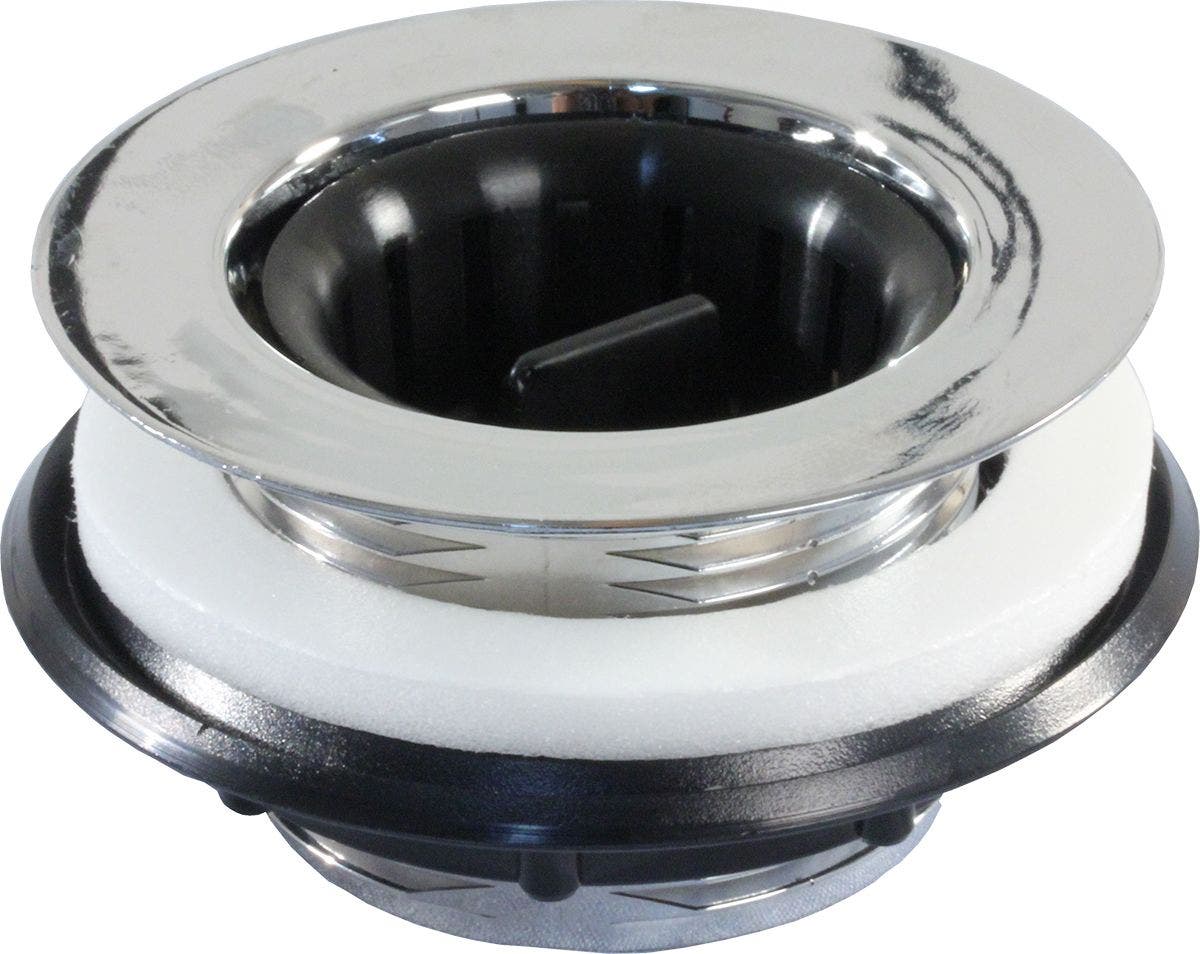 Jr Products 95035 Strainer With Threaded Basket - Chrome   Sink Strainer;