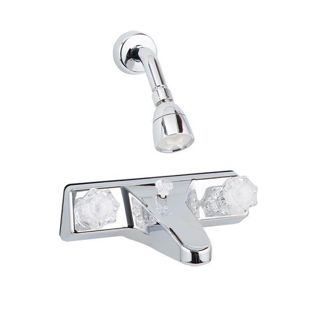 Utopia Chrome 8' Tub-Shower Valve W Utopia Chrome 8  Tub-Shower Valve W