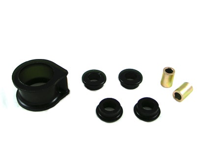 Whiteline W11970 Bushing Kit, Black   Rack And Pinion Mount Bushing  Color -