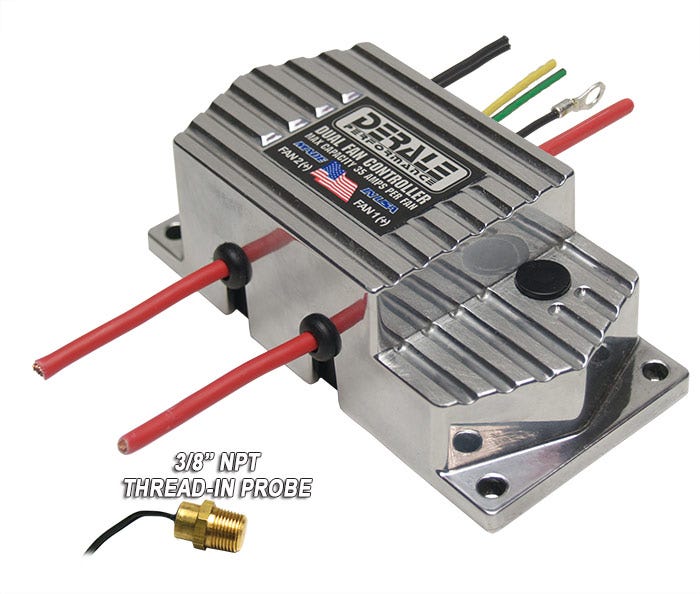 Derale 16789 Electric Fan Controller   Coolant Fan Temperature Switch; Type -