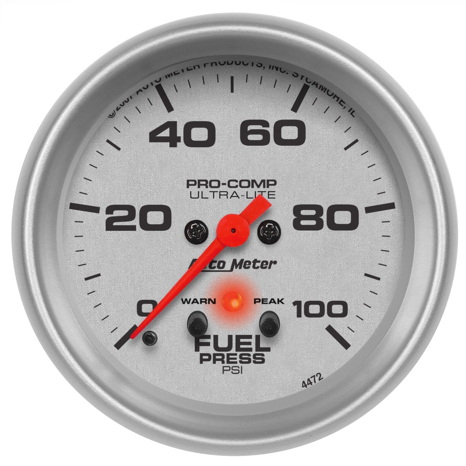 Autometer 4472 Ultra-Lite Electric Fuel Level Gauge   Ultra-Lite Electric Fuel