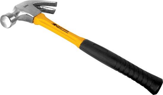 Performance Tool M7020b 16-Ounce Claw Hammer With Fiberglass Handle   Hammer;