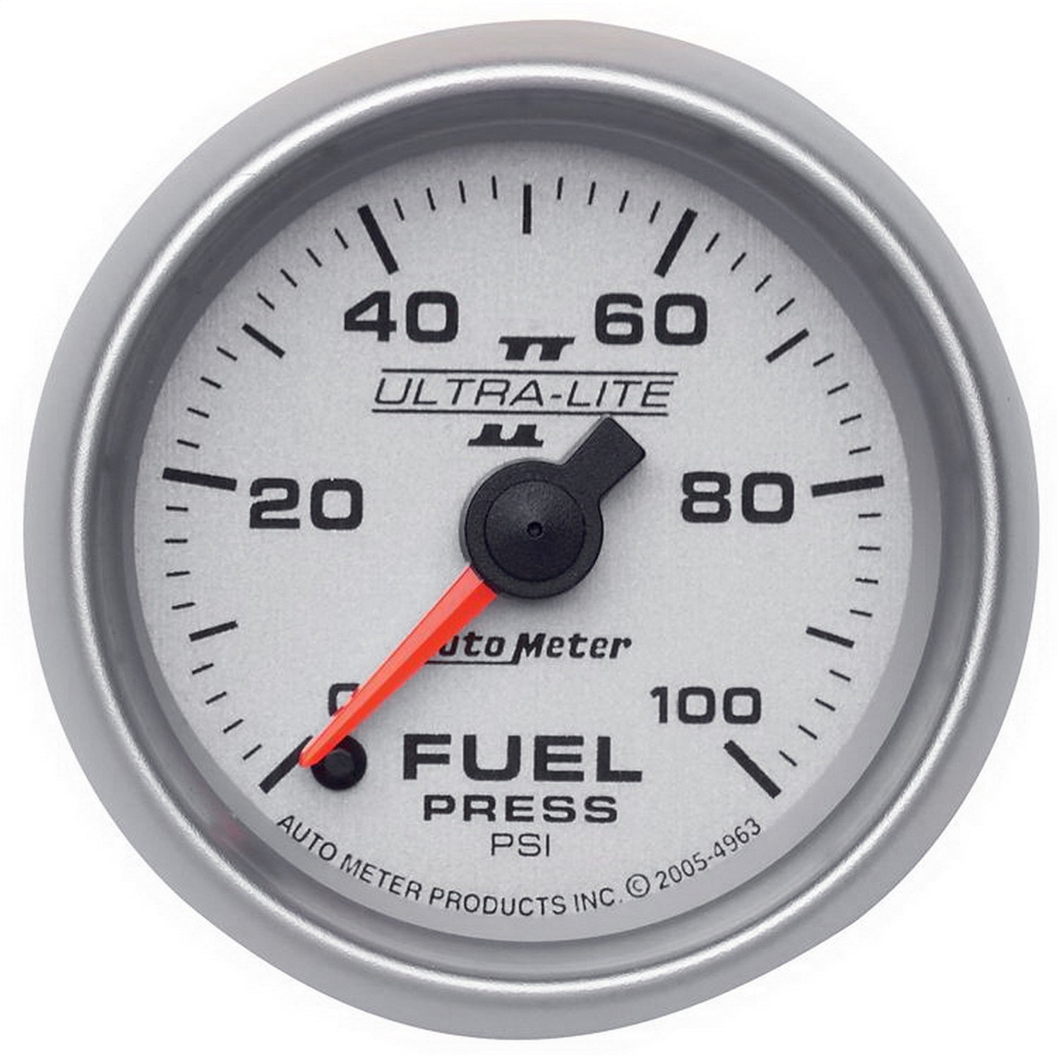 Autometer 4963 Ultra-Lite Ii Electric Fuel Pressure Gauge Auto Meter Products