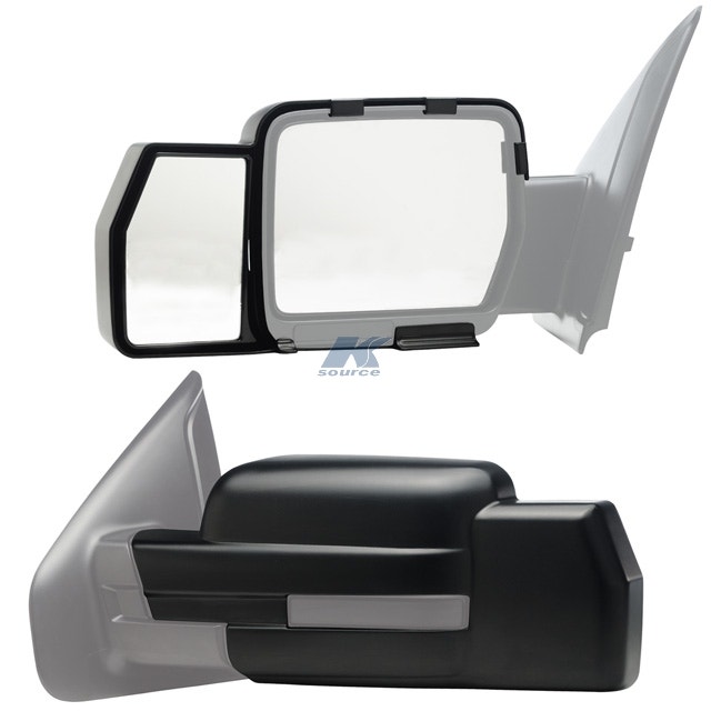 Fit System 81810 Ford F-150 Towing Mirror - Pair   Exterior Towing Mirror;